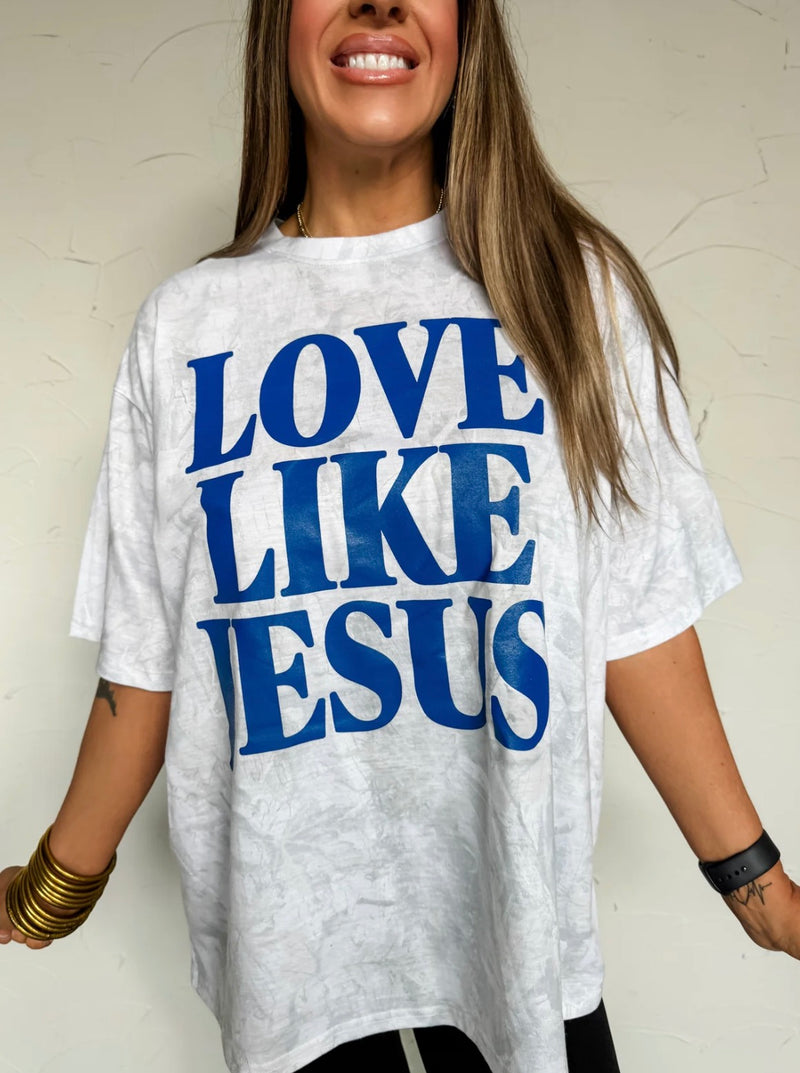 Love Like Jesus Camo Tshirt