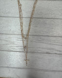 Gold Cross Necklace