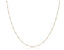 15” Choker Simplicity Chain Gold - 2mm Pearl