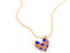 Doug Gator Checkered Necklace