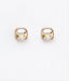 AB Crystal Square Stud .5” Earrings