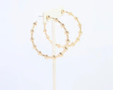 Layne Ball Hoop Earrings