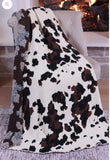 Cowhide Couture Blanket