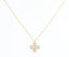Marie CZ Cross Necklace