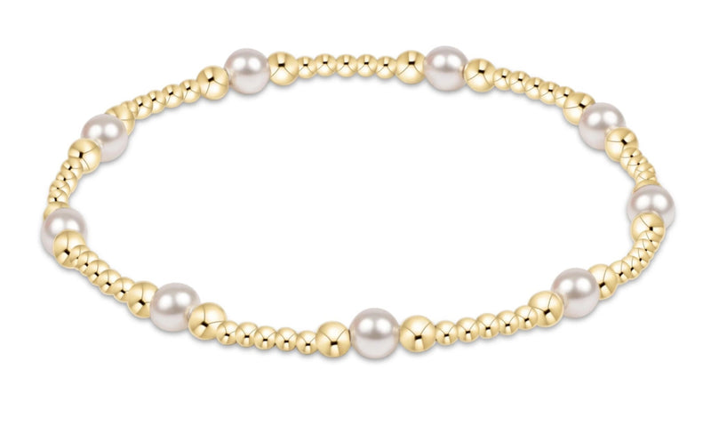 Purpose Pearl 4mm Bead Bracelet