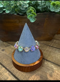 10 & 12mm Crystal Stone Bracelet