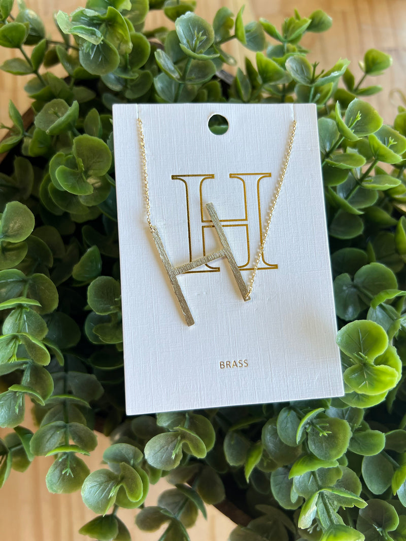 Jackson Initial Necklace