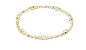 Purpose Gold 4mm Bead Bracelet
