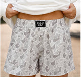 Lulu Mac White Camo Boxers