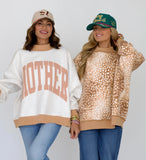 Mother Two Sided Mock Neck