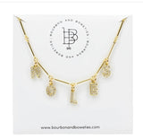 Noles Necklace - Rhinestone