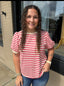 Luna Striped Top
