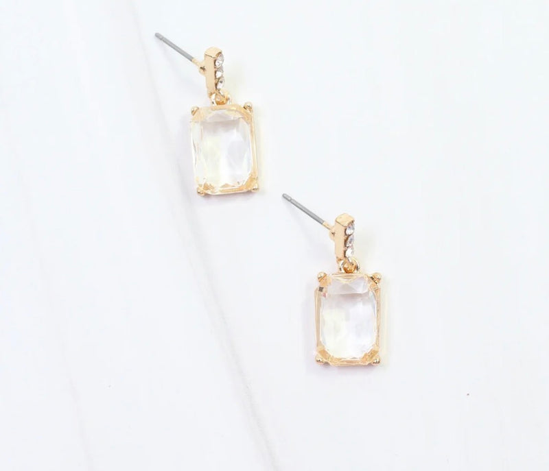 Dalton Crystal Drop Earrings