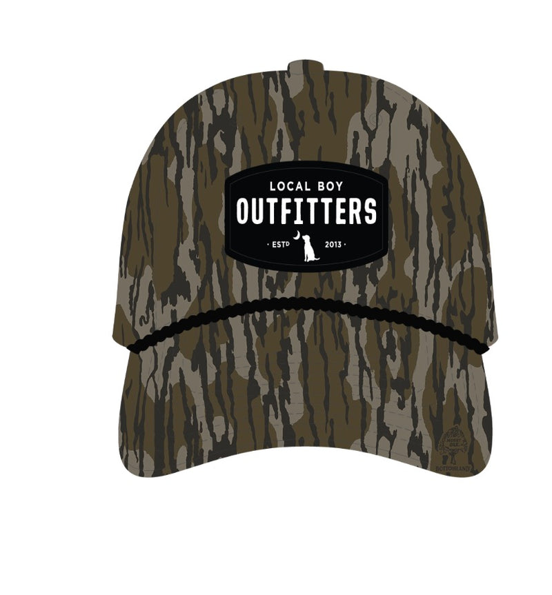 Woven Patch Rope Hat