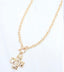 Maxine Cross Toggle Link Necklace