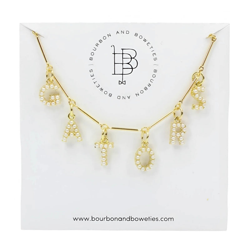 Gators Necklace - Pearl