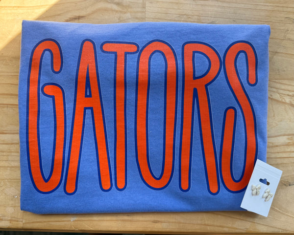 Gator Writing Tshirt – Southern Sisters Boutique & Embroidery