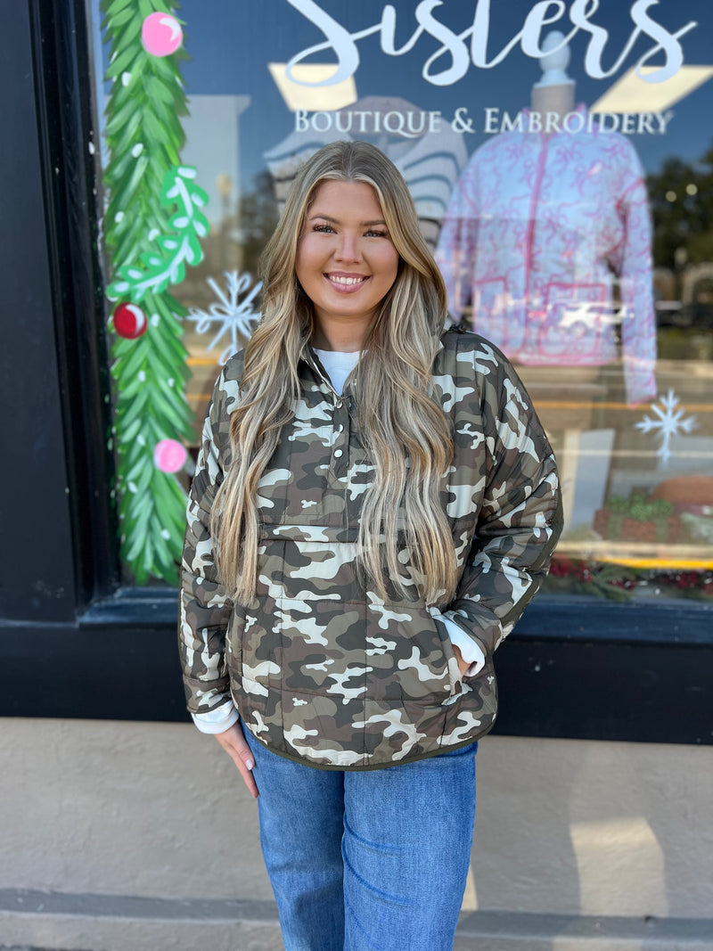 Camo Pullover