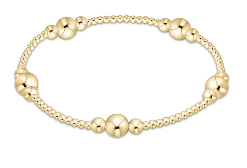 Purpose Gold 6mm Bead Bracelet