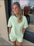 Ella Yellow/Blue Stripe Set