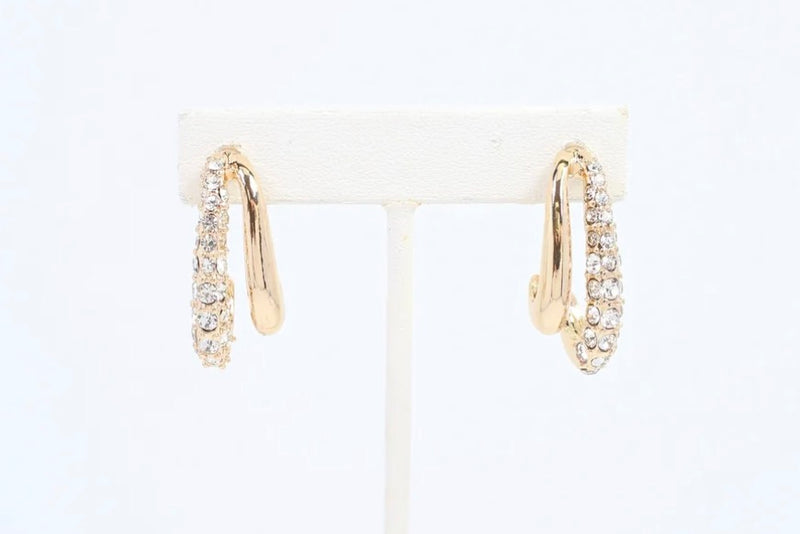 Louisa CZ Hoop Earrings