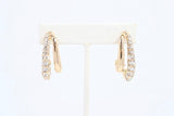 Louisa CZ Hoop Earrings