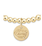 Extends Classic Gold 3mm Bracelet - Florida Disc