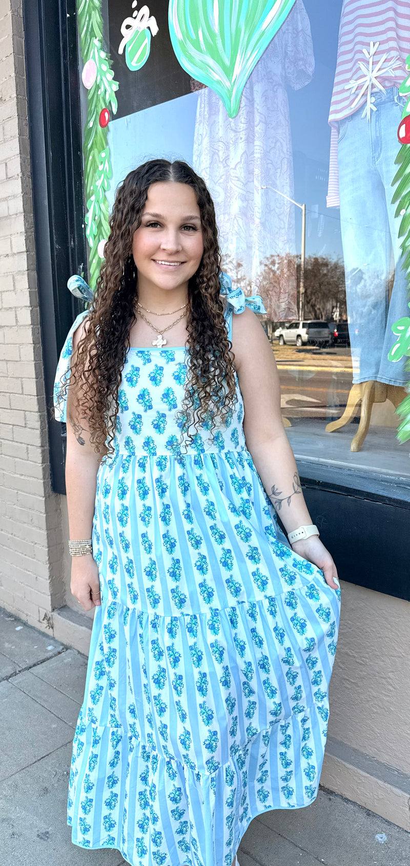 Jenna Floral Maxi Dress