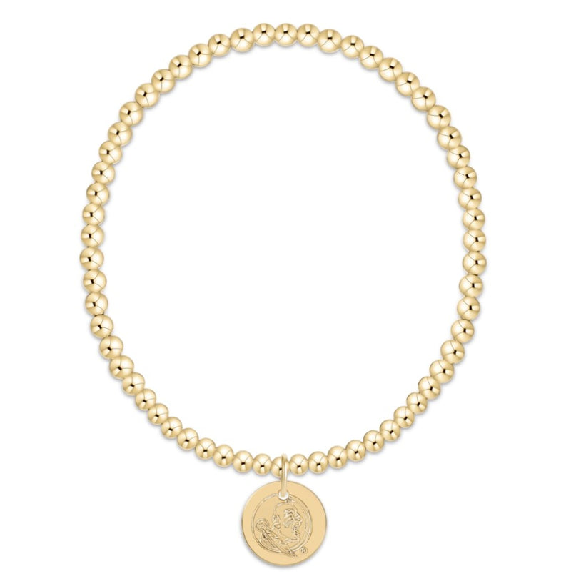 Extends Classic Gold 3mm Bracelet - FSU