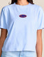 Florida Patch Cropped Tee Shirt