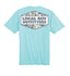Local Boy Fish Camo Diamond Crest Tee - Adult