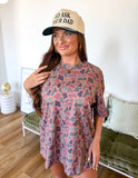 Cedar Duck Camo Oversized Tee