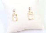 Dalton Crystal Drop Earrings