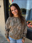 Sadie Camo Crewneck