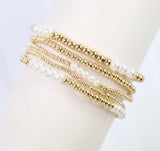 Bartlesville Pearl Beaded Bracelet
