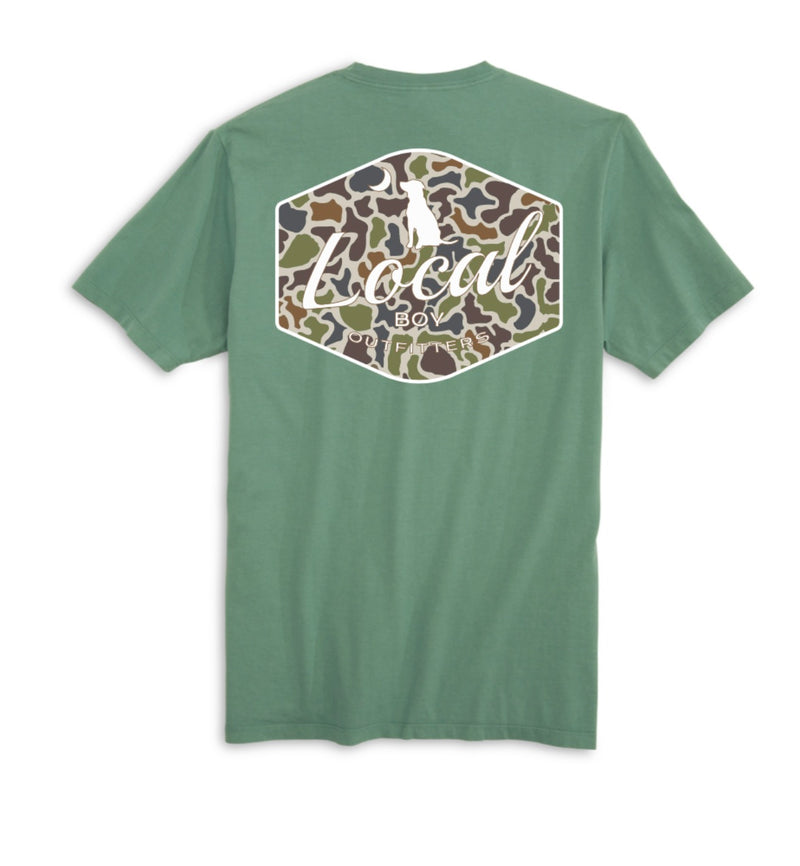 Local Boy Localflage Badge Tee - Adult