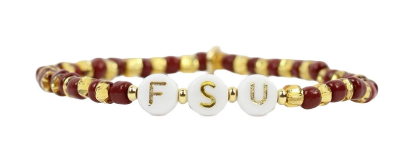 Stacker Stretch Bracelet - FSU