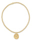 Enewton Extend- Classic Gold 2mm Bead Bracelet Love Charm