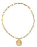 Enewton Extend- Classic Gold 2mm Bead Bracelet Love Charm
