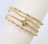 Altus Beaded Cross Bracelet Set