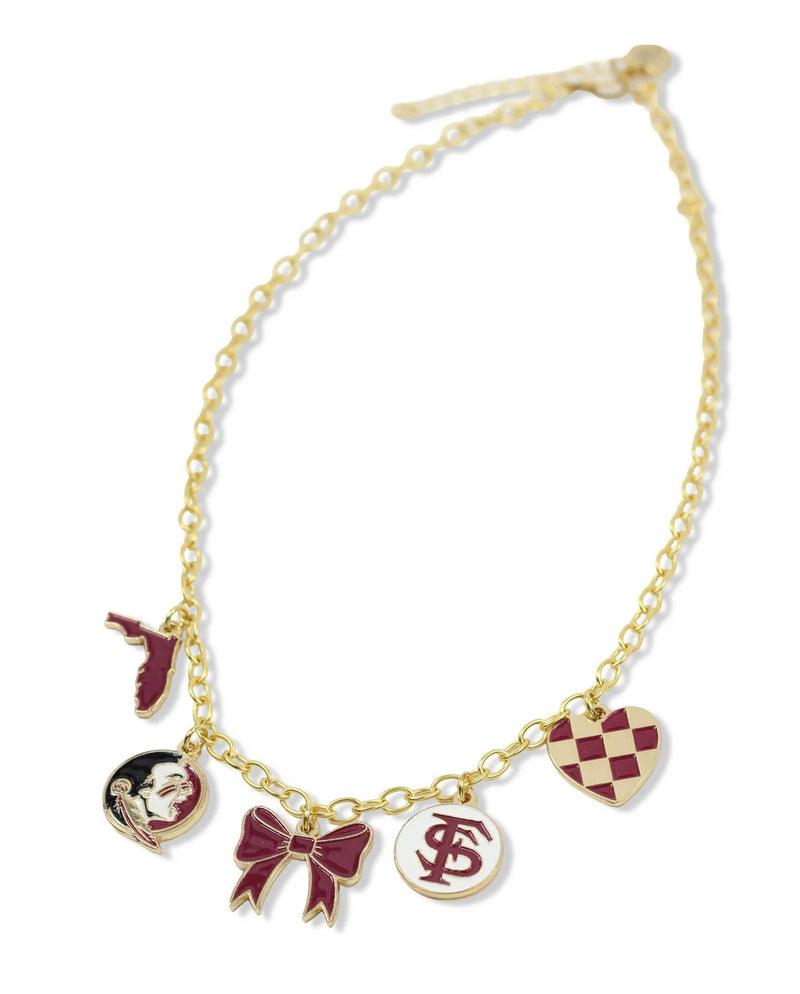 Florida State Seminoles Gameday Charm Necklace