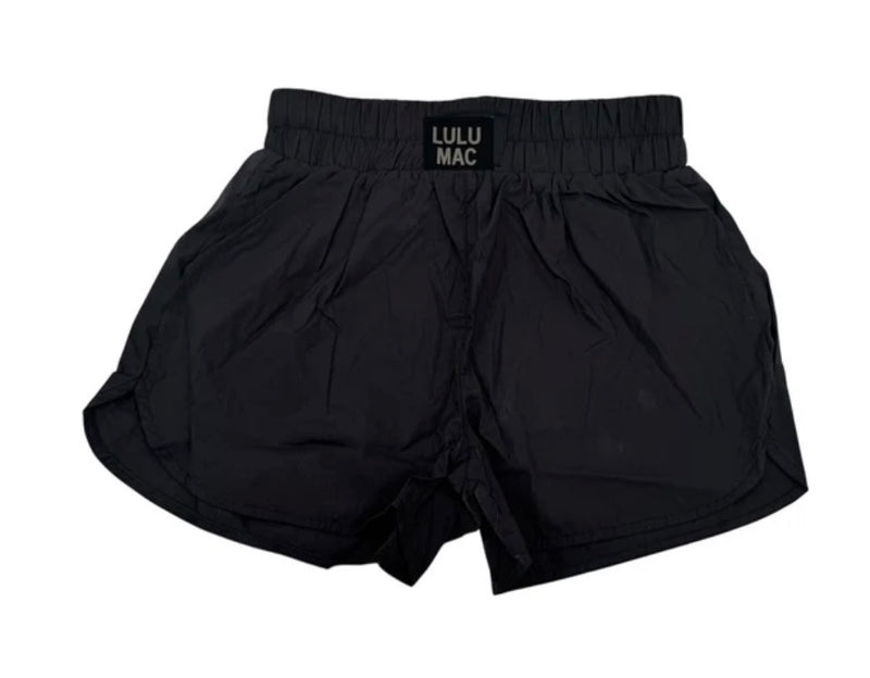 Black OG Lulu Mac Shorts