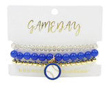 Baseball Stretchy Stack - Royal Blue