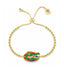 Adjustable Gator Head Bracelet