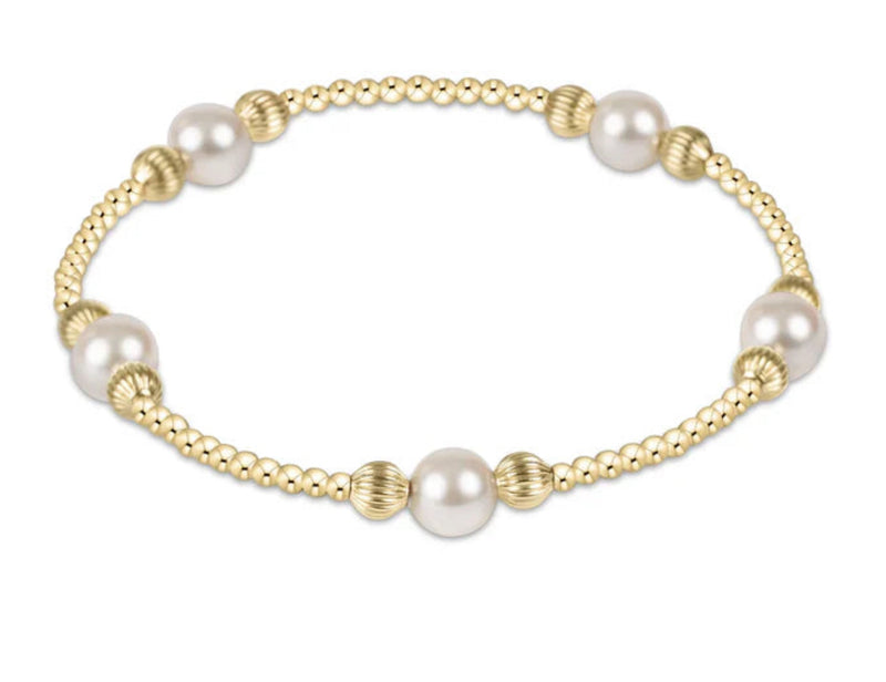 Purpose Pearl 6mm Bead Bracelet Dignity