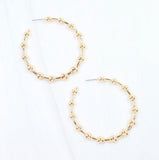 Layne Ball Hoop Earrings