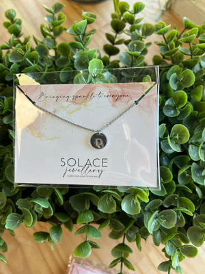 Solace Initial Necklace