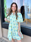 Tiara Semi Button Shirt Dress