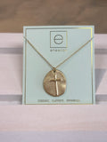 16” Necklace Gold - Inspire Gold Charm