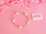 Pearl Poppi Bracelet Gold